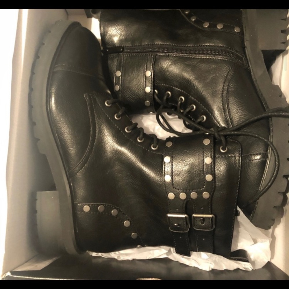 Plus size Combat Boots